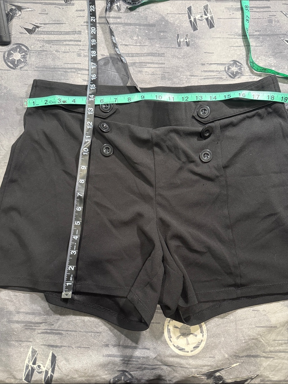 RETROLOGY HIGH WAISTED SAILOR STYLE SHORTS SZ XL - Picture 4 of 5